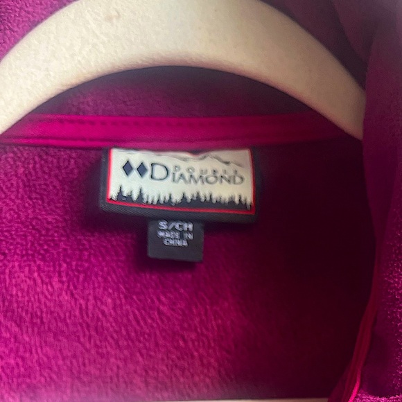 Double Diamond Women’s Fuchsia Pink Jacket sz Sm - Picture 3 of 7